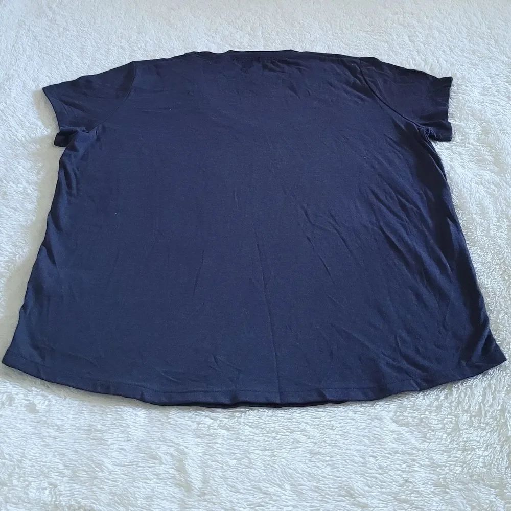 Vince Not-So-Basic Dark Cobalt Blue💙 Tee👕 - NWT - Picture 12 of 12